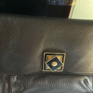 Tory Burch Black Leather Crossbody Bag